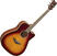 Guitare Dreadnought acoustique-électrique Yamaha FGC-TA Brown Sunburst