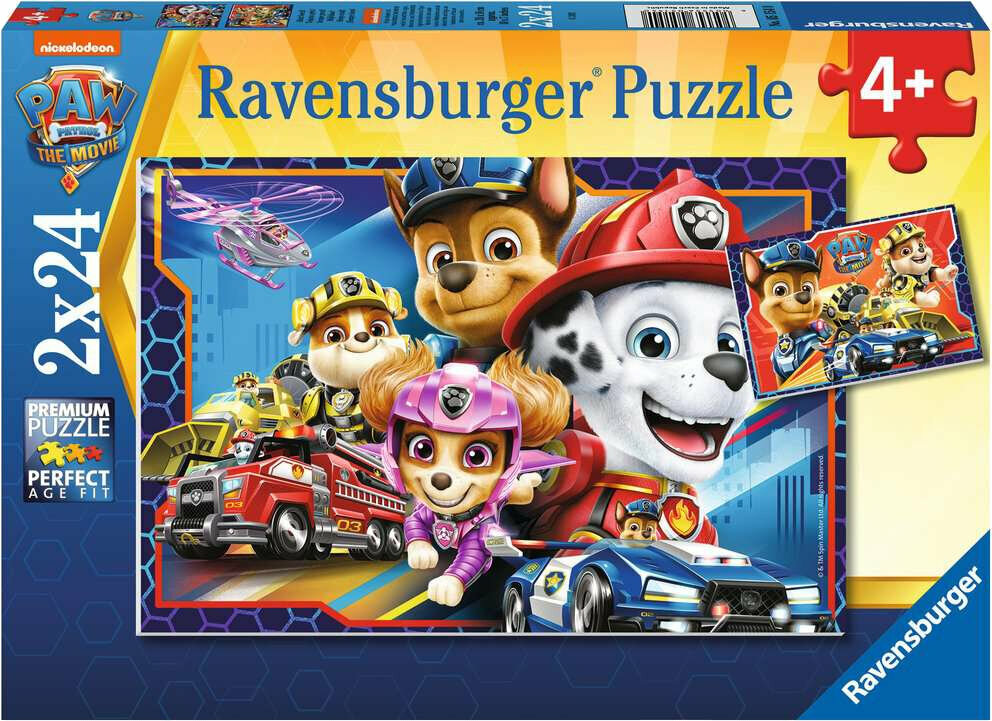 Ravensburger Paw Patrol Rescuers 2x24 pcs - Muziker