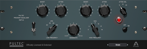 Studio software plug-in effect Apogee FX Rack EQP-1A (Digitaal product) - 1