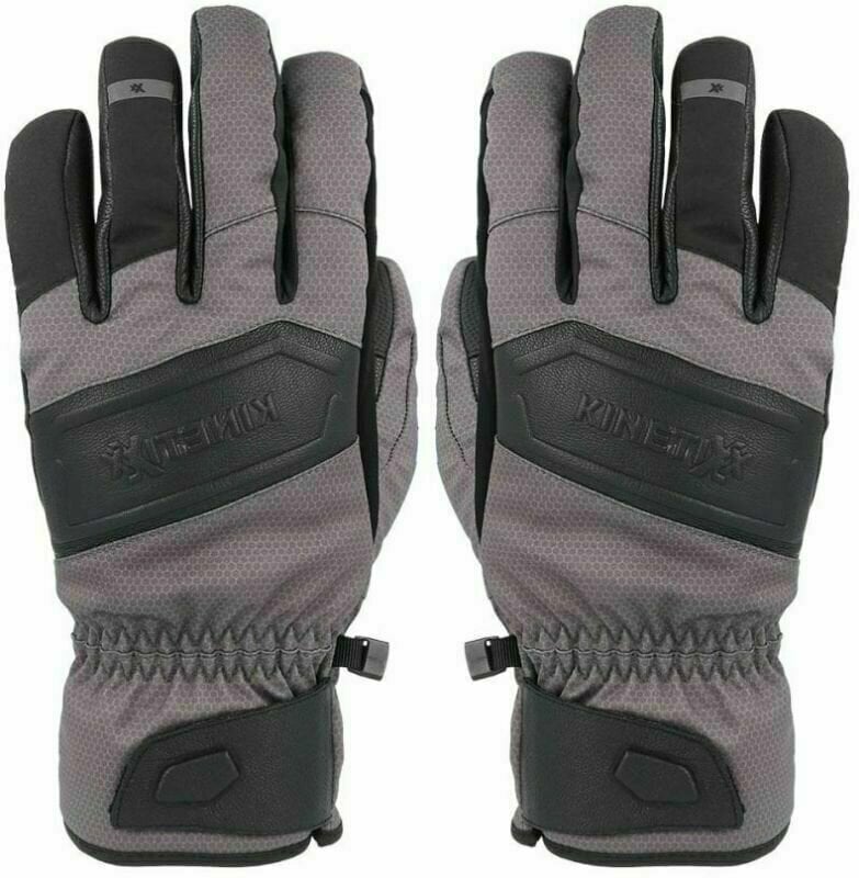 Ski Gloves KinetiXx Ben Honeycomb Grey 9 Ski Gloves
