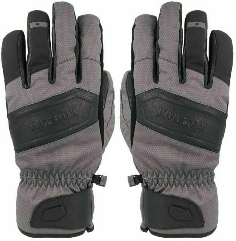 Ski Gloves KinetiXx Ben Honeycomb Grey 8,5 Ski Gloves