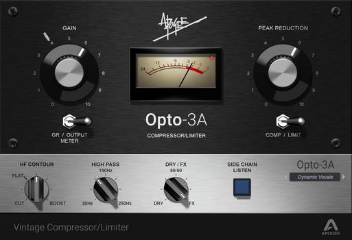 Studio software plug-in effect Apogee FX Rack Opto-3A (Digitaal product) - 1