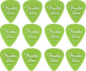 Pengető Fender 351 Glow In The Dark 12 Pack Pengető