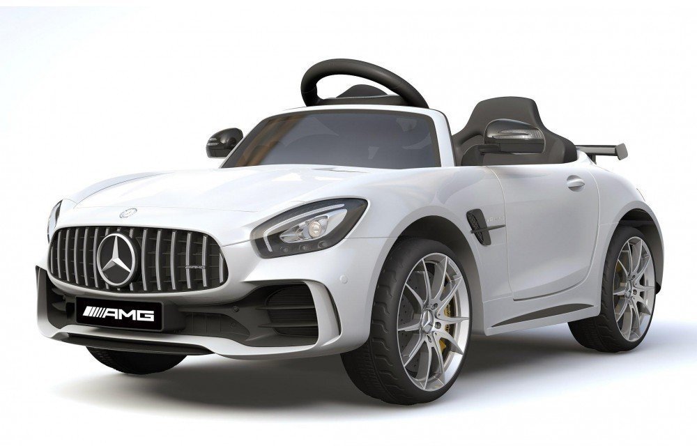 Coche de juguete eléctrico Beneo Mercedes-Benz GTR White Coche de juguete eléctrico