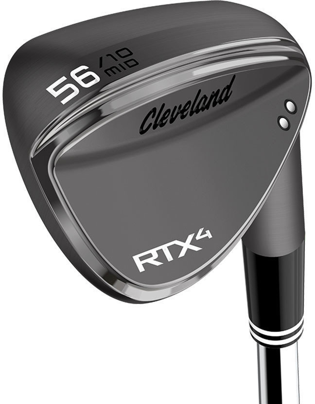 Golfütő - wedge Cleveland RTX 4 Black Satin Wedge jobbkezes 46 Mid Grind SB