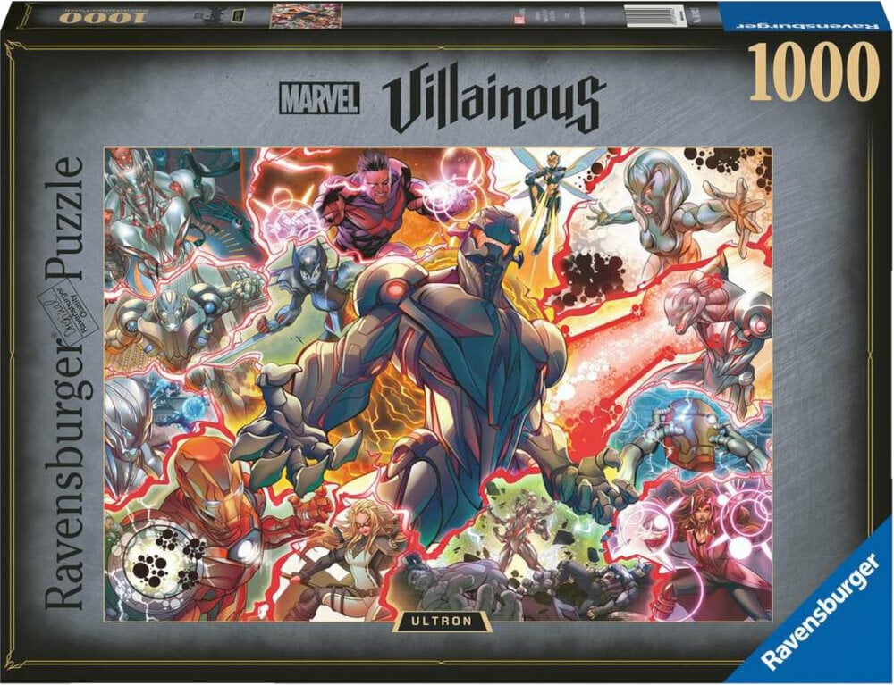 Puzzle Ravensburger 169023 The Villains of Ultron 1000 Parts Puzzle