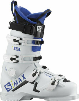 Alpine Ski Boots Salomon S/MAX White/Race Blue/Black 28/28,5 Alpine Ski Boots - 1