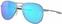 Életmód szemüveg Oakley Contrail 41470357 Satin Chrome/Prizm Sapphire Életmód szemüveg