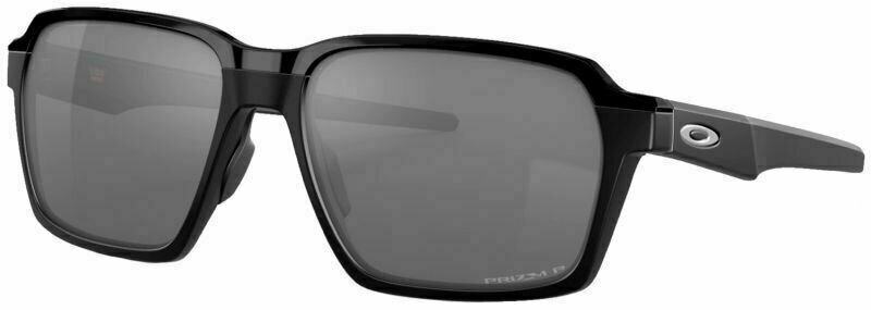 Lifestyle okulary Oakley Parlay 41430458 Matte Black/Prizm Black Polarized L Lifestyle okulary