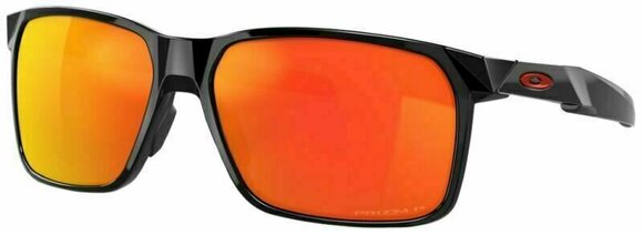Oakley Portal X Polished Black/Prizm Ruby Polar - Muziker
