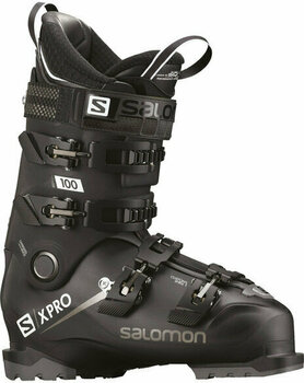 Alpine Ski Boots Salomon X Pro 100 Black/Metablack/White 30-30.5 18/19 - 1