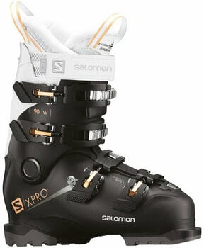 Alpine Ski Boots Salomon X Pro 90 W Black/White/Corail 23-23.5 18/19 - 1