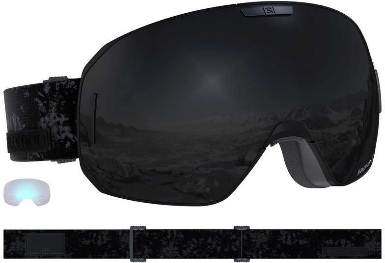 Okulary narciarskie Salomon S/Max Black Okulary narciarskie