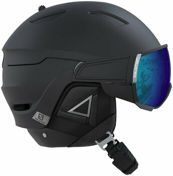 Ski Helmet Salomon Driver Dress Black/Silver M (56-59 cm) Ski Helmet - 1
