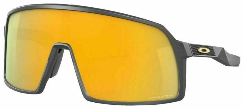 Cyklistické okuliare Oakley Sutro S 94620828 Matte Carbon/Prizm 24K Cyklistické okuliare