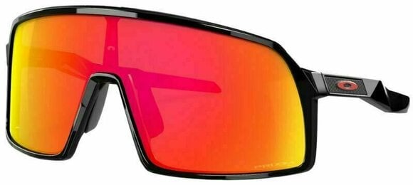 Cycling Glasses Oakley Sutro S 94620928 Polished Black/Prizm Ruby Cycling Glasses - 1