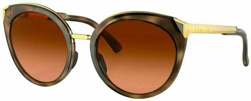 Occhiali lifestyle Oakley Top Knot 94341056 Brown Tortoise/Prizm Brown Gradient M Occhiali lifestyle