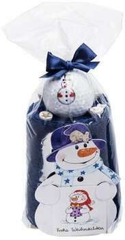 Geschenkartikel Sportiques Caddytuch Snowman Blue - 1