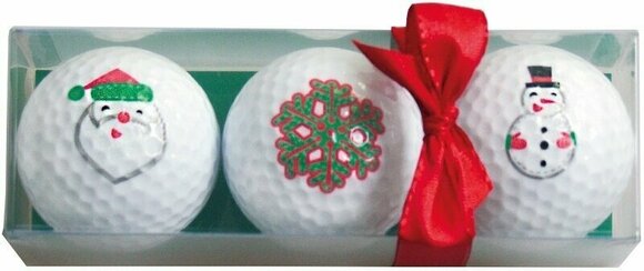 Regalo Sportiques Christmas Golfball Santa/Snowlfake/Snowman Gift Box - 1