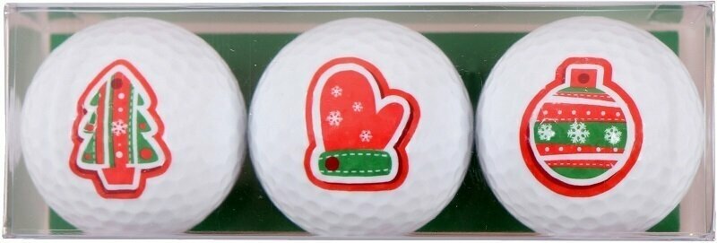 Gift Sportiques Christmas Golfball Tree/Glove/Christmas Ball Gift Box