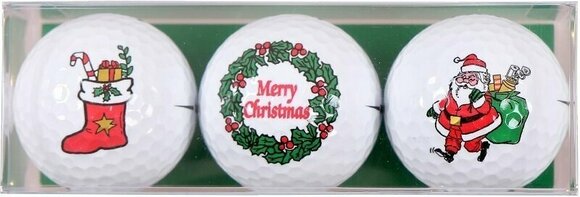 Upominki Sportiques Christmas Golfball Merry X-mas Gift Box - 1