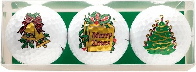 Gift Sportiques Christmas Golfball Merry X-mas Bell Gift Box