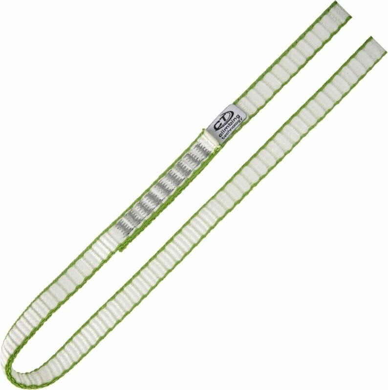 Предпазно оборудване за катерене Climbing Technology Looper DY Dyneema Loop Sling White/Green 120 cm