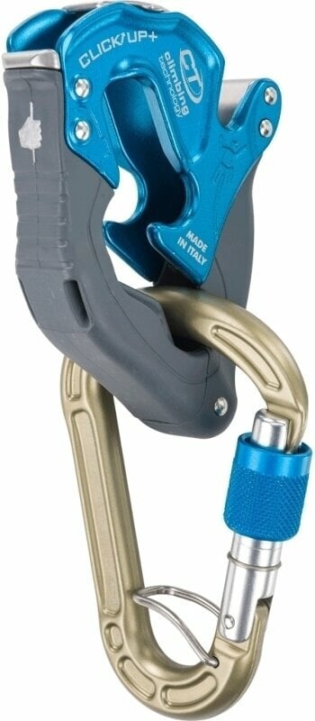 Équipement de sécurité pour escalade Climbing Technology Click Up Kit+ Belay Set Blue