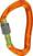 Karabinek wspinaczkowy Climbing Technology Nimble EVO SG D Carabiner Orange/Green/Grey Screw Lock