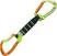 Climbing Carabiner Climbing Technology Nimble Pro NY Quickdraw Green/Orange Solid Straight/Solid Bent Gate 17.0