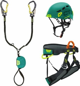 Vía ferrata Climbing Technology VF Kit Premium E-Compact One Size Eclipse Vía ferrata - 1