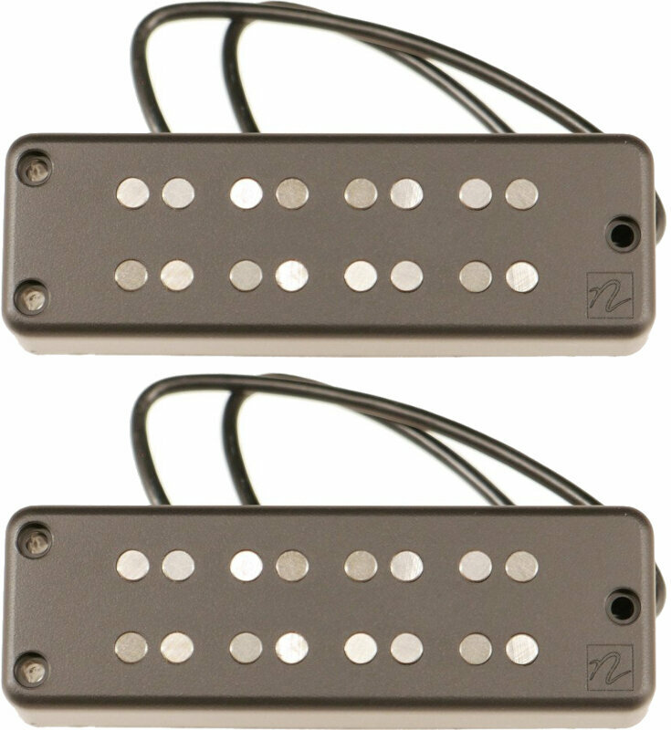 Basgitarový snímač Nordstrand Dual Coil 4 Set Čierna