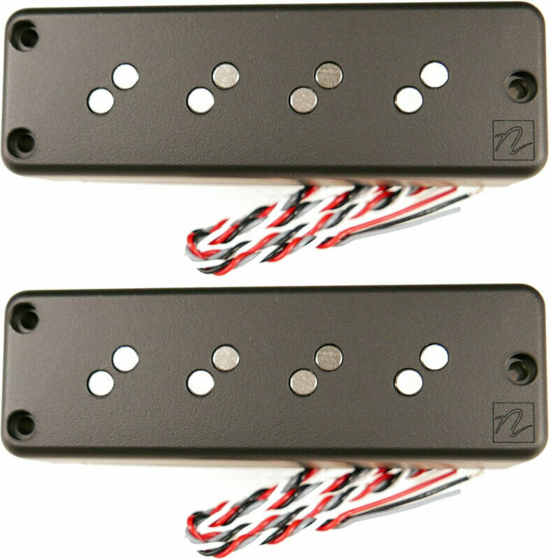 Nordstrand Fat Stack 4 Set Black Bass Pick-Up - Muziker