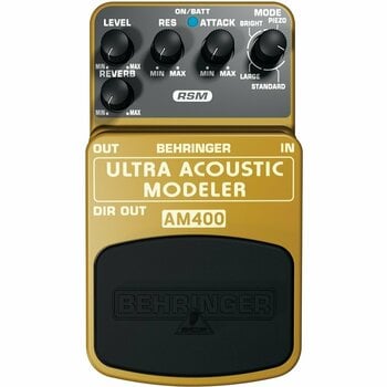 Guitar Effects Pedal Behringer AM 400 ULTRA ACOUSTIC MODELER - 1