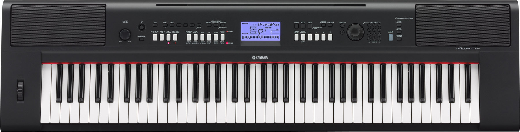 Keyboard with Touch Response Yamaha NP-V60 Piaggero