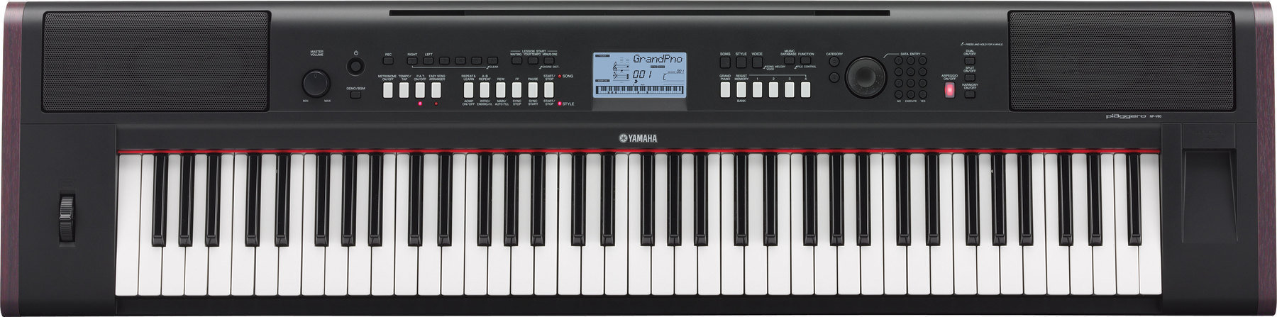 Keyboard met aanslaggevoeligheid Yamaha NP-V80 Piaggero