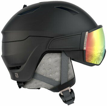 Ski Helmet Salomon Mirage Plus Black/Rose Gold S (53-56 cm) Ski Helmet - 1