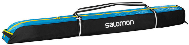Ski Tasche Salomon Extend 1Pair 165+20 Skibag Black/Blue/Yellow