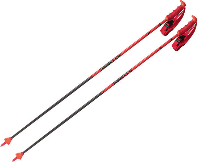 Ski Poles Atomic Redster Carbon Red/Black 125 cm Ski Poles