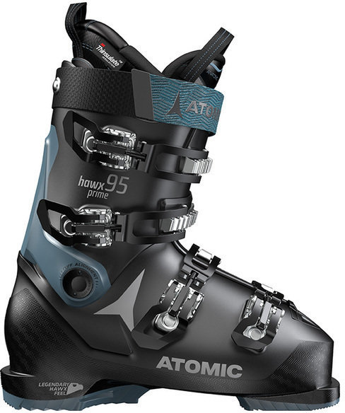 Chaussures de ski alpin Atomic Hawx Prime 95 W Black/Denim Blue 25-25.5 18/19