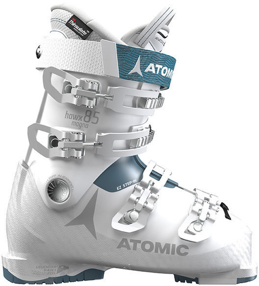 Clăpari de schi alpin Atomic Hawx Magna 85 W White/Denim Blue 26-26.5 18/19