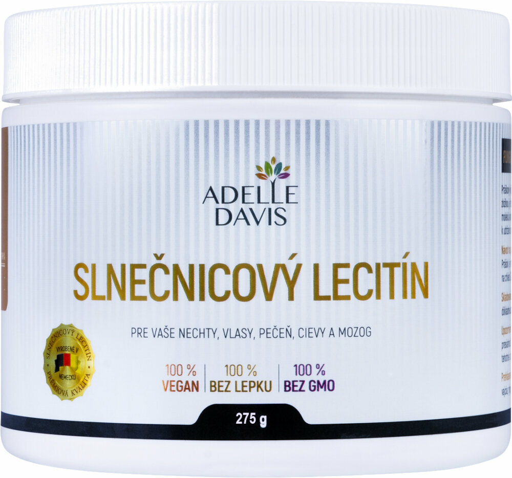 Inne suplementy diety Adelle Davis Sunflower Lecithin 275 g Inne suplementy diety