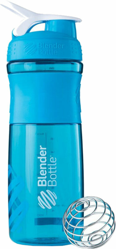 Fitness Shaker and Bottle Blender Bottle SportMixer Blue 820 ml Fitness Shaker and Bottle