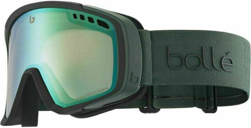 Ski Goggles Bollé Mammoth Black Forest/Matt Phantom Green Emerald Photochromic Ski Goggles