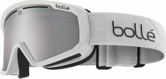 Ski-bril Bollé Y7 OTG White Matte/Vermillon Gun Ski-bril - 1