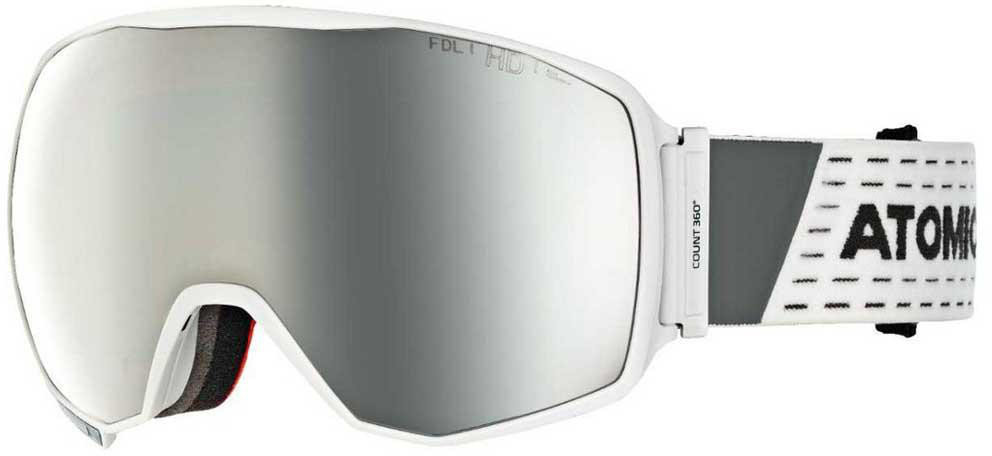 Skidglasögon Atomic Count 360° HD White/Silver HD Skidglasögon
