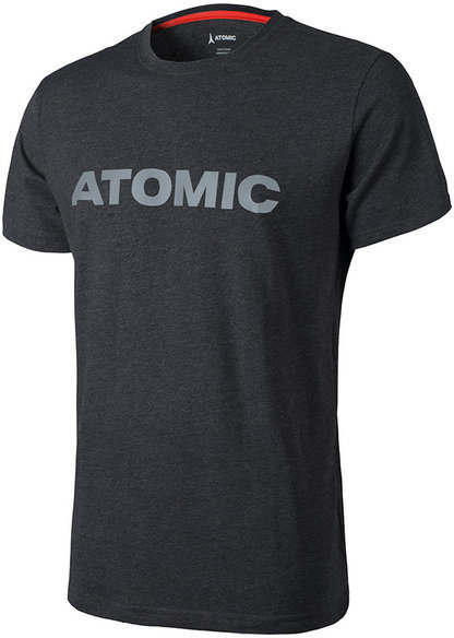 Ski T-shirt/ Hoodies Atomic Alps T-Shirt Black/Light Grey L