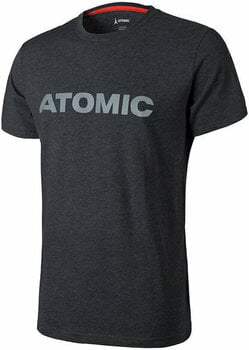 Camiseta de esquí / Sudadera con capucha Atomic Alps T-Shirt Black/Light Grey L - 1