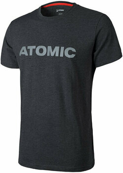 Φούτερ και Μπλούζα Σκι Atomic Alps T-Shirt Black/Light Grey XL - 1
