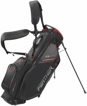Golf torba Stand Bag Big Max Dri Lite Feather Black Golf torba Stand Bag - 1